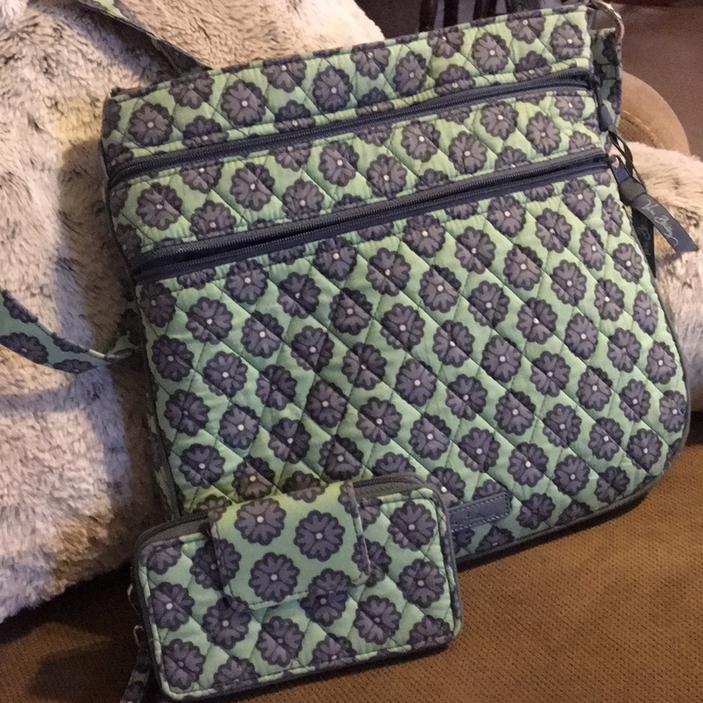 Price firm. Vera Bradley with matching wallet.